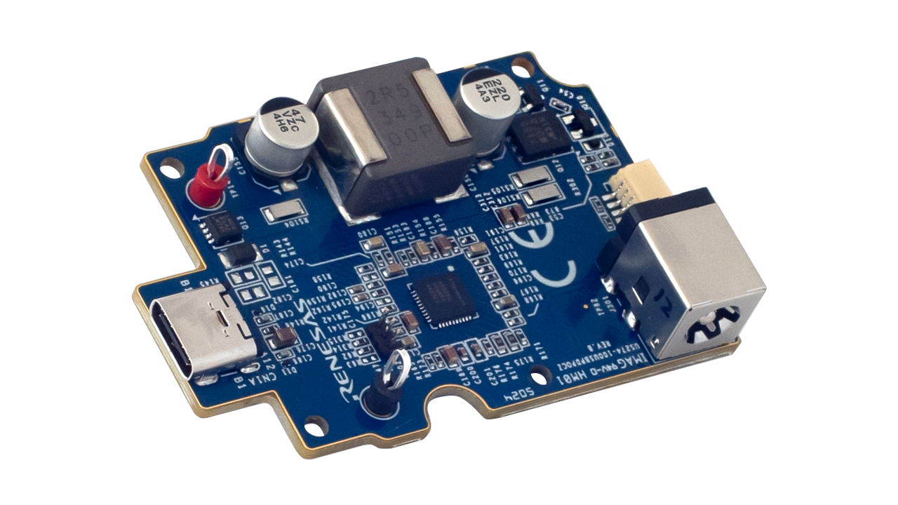 US274-100USBPDPOCZ Evaluation Board - Angle