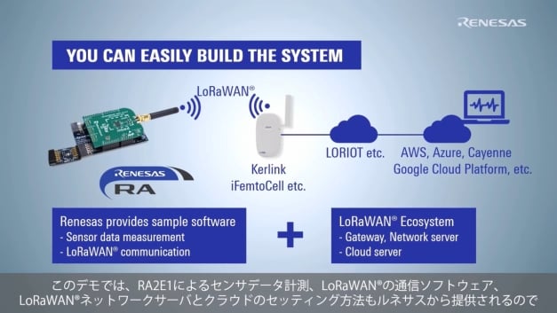 RA LoRa®ソリューション