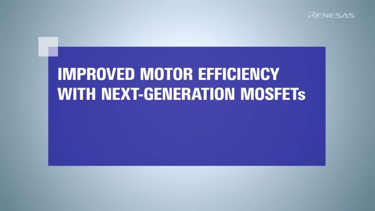 Improved BLDC Motor Efficiency with REXFET MOSFETs