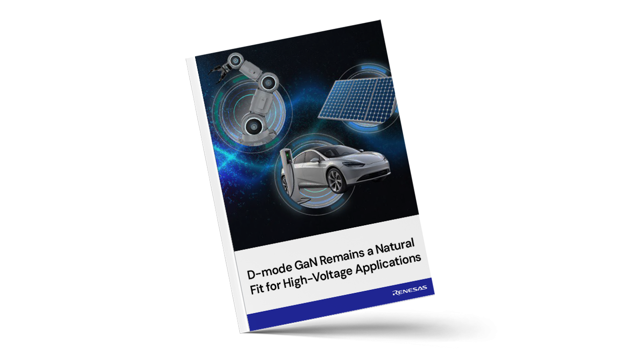 Whitepaper cover featuring GaN power devices.