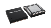 3D illustration featuring top and bottom views of HVQFN IC chip package with 32 lead count.