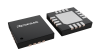 3D illustration featuring top and bottom views of QFN chip package with 16 lead count.