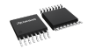 3D illustration featuring top and bottom of TSSOP IC chip package with 16 lead count