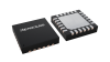 3D illustration featuring top and bottom views of VFQFPN IC chip package with 24 lead count.