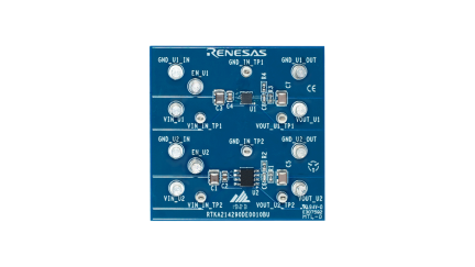 RTKA214290DE0010BU Evaluation Board - Top