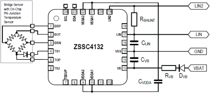 ZSSC4132 - Basic Circuit