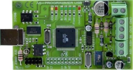 ASI_PROG_KIT - 1 - Programmer Board (Top View).JPG