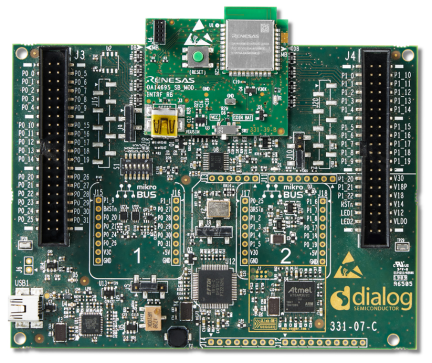 DA14695 Module Development Kit Pro with Daughterboard