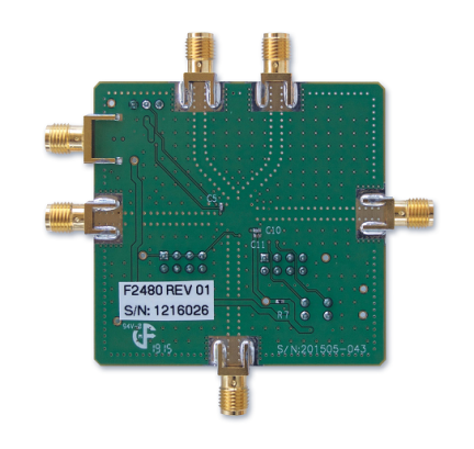 F2480 Evaluation Board - Bottom