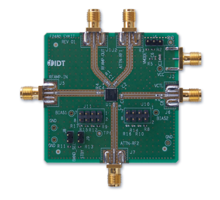 F2480 Evaluation Board - front