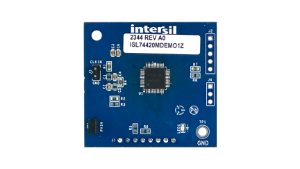 ISL74420MDEMO1Z デモボード - 前面