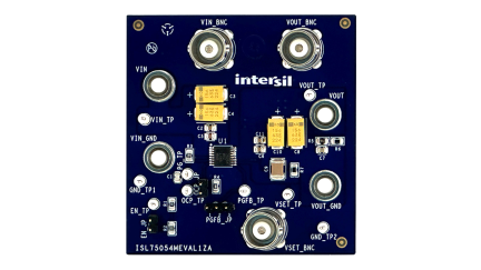 ISL75054MEVAL1ZA Evaluation Board - Top