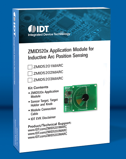 ZMID520x Inductive Arc Position Sensing Module - Kit Box