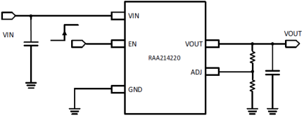 RAA214220 - Typical Application (2)