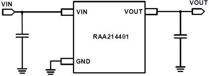 RAA214401 - Applications Diagram