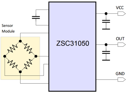 ZSC31050 - Application Circuit