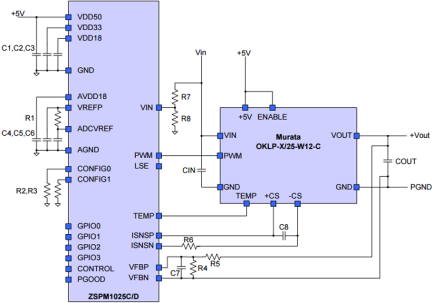 ZSPM1025C - Application Circuit