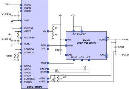 ZSPM1035D - Application Circuit