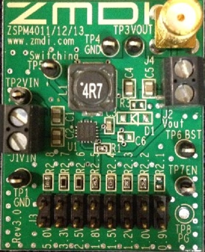 ZSPM4012BKIT - Evaluation Kit (Top View)