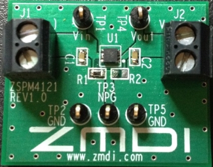 ZSPM4121W17KIT - Evaluation Kit (Top View)
