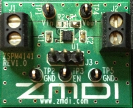 ZSPM4141W12KIT - Evaluation Kit (Top View)