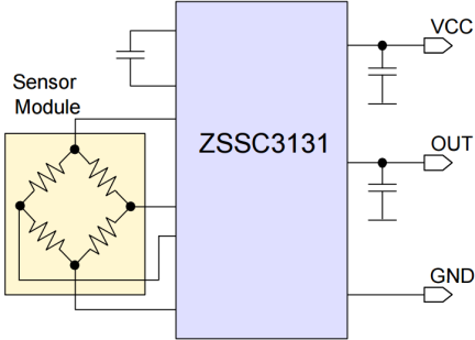 ZSSC3131 - Application Circuit