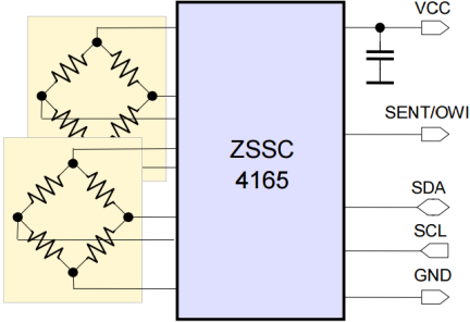 ZSSC4165 - Application Circuit
