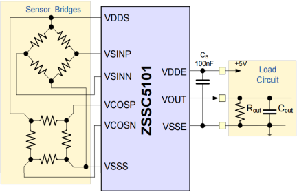 ZSSC5101 - Application Circuit