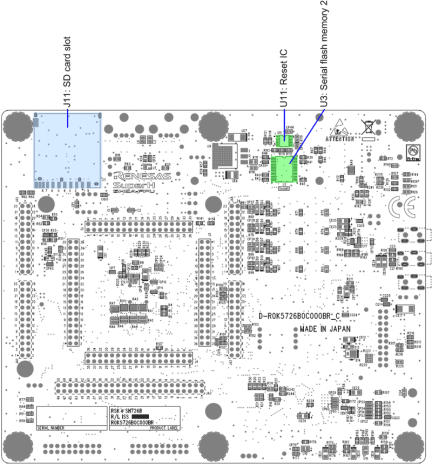 SH726B CPU Board Back