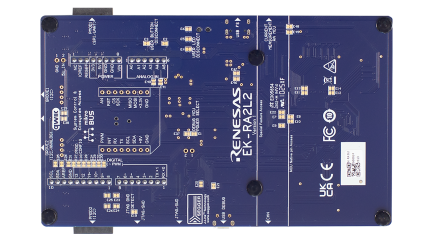 EK-RA2L2 Evaluation Board - Bottom