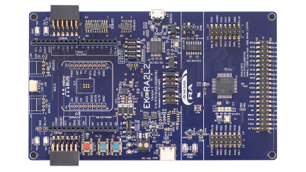 EK-RA2L2 Evaluation Board - Top