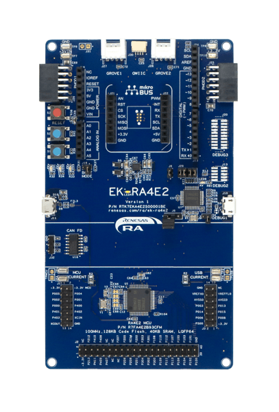 EK-RA4E2 Board