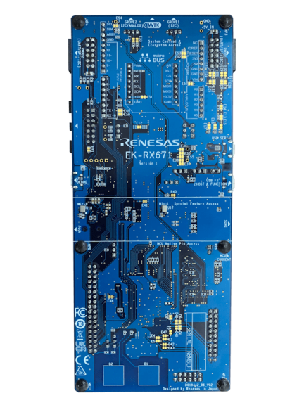EK-RX671 Board - Back