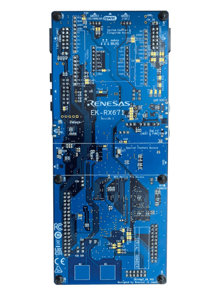 EK-RX671 Board - Back