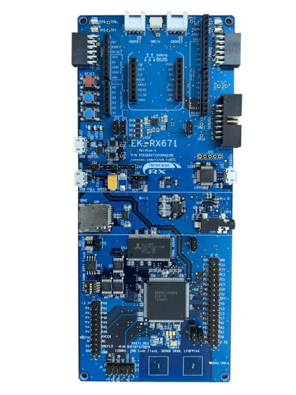 EK-RX671 Board - Top