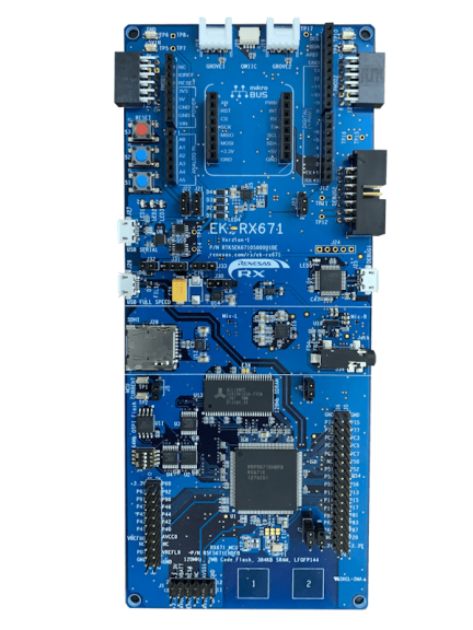 EK-RX671 Board - Front