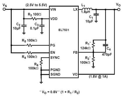 EL7531 Functional Diagram