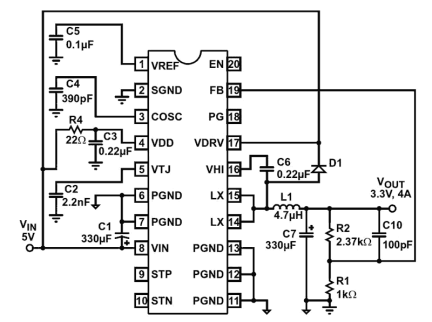 EL7564 Functional Diagram