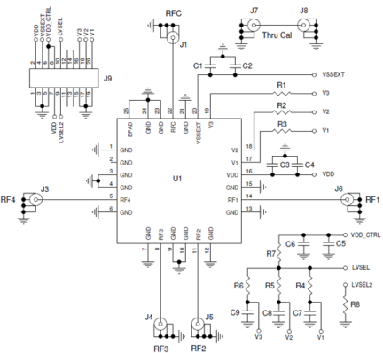 F2914EVBI Evaluation Kit Application Circuit Diagram
