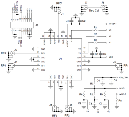 F2915EVBI Evaluation Kit Application Circuit Diagram
