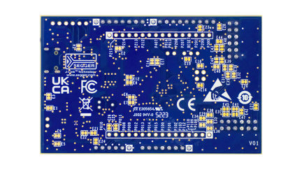 Fast Prototyping Board for RA0E1 - Back