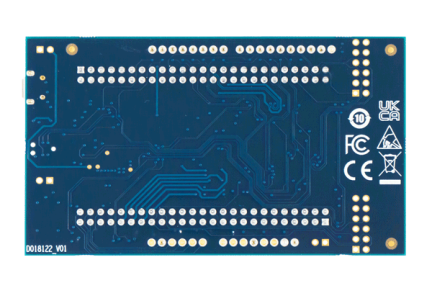 RA6E1 Fast Prototyping Board Back