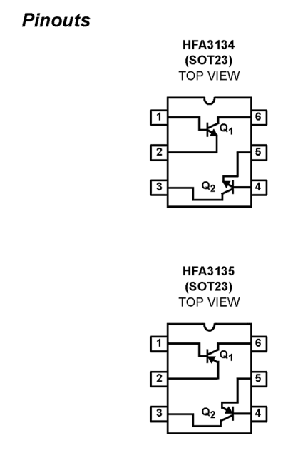 HFA3134_HFA3135 Functional Diagram