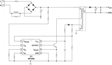 iW1690 Typical Applications Diagram