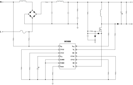 iW3688 Typical Applications Diagram