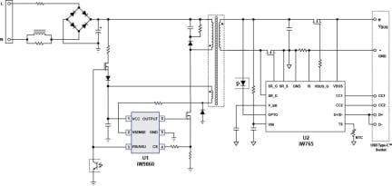 iW9860 + iW765 Typical Applications Diagram