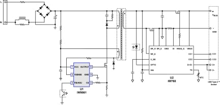 iW9861 Typical Applications Diagram