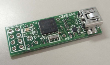 R8C/3MK Group USB-to-Serial Communication Conversion Demonstration Board
