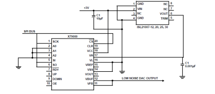 ISL21007xFB8xx Functional Diagram