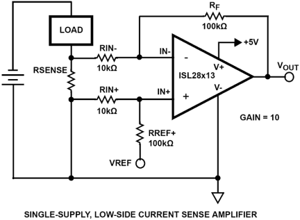 ISL28113_ISL28x13 Functional Diagram
